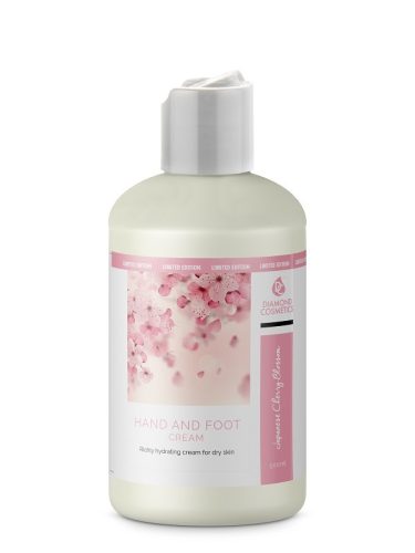Hand- und Fußpflege Creme Japanische Kirschblüte 500ml für intensive Feuchtigkeit und Pflege der Haut