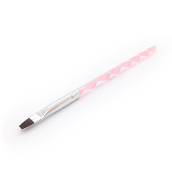 Gel Pinsel Gr.6  mit Marmorgriff (Rosa)