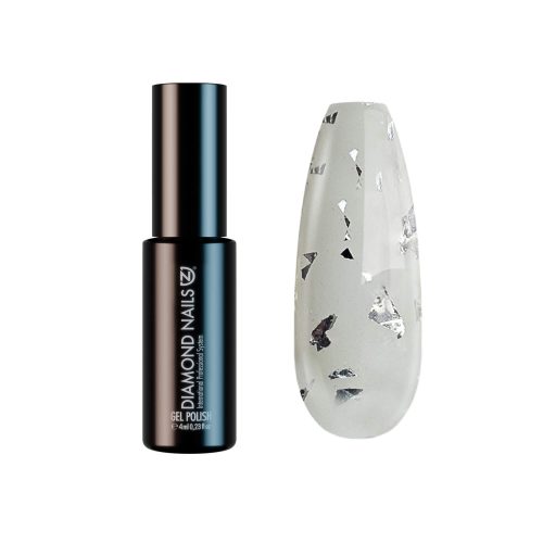 Gellack 4ml - DN111 - Silberflocken - HEMA-frei