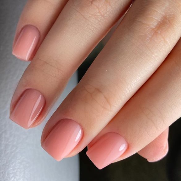 Gel Polish - Rubber Base  Dusty Pink 7ml