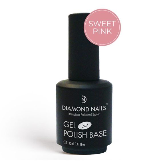 Gel Polish - Rubber Base Sweet Pink 15ml