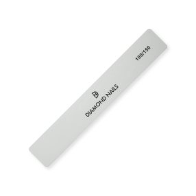 Breit Weiß 100/150 Nagelfeile für präzises Formen und schonende Glättung der Naturnägel