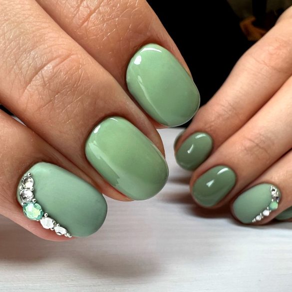 Gel Polish - DN280  Pastel Green 