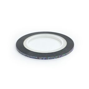 Dekorations Streifen- Grafit Hologram