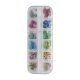 Blumen Deko in Box(12 Stk.)