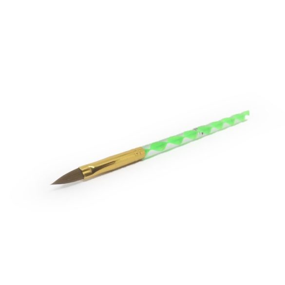Acryl Pinsel Set - gedrehter ende mit 5 Stk