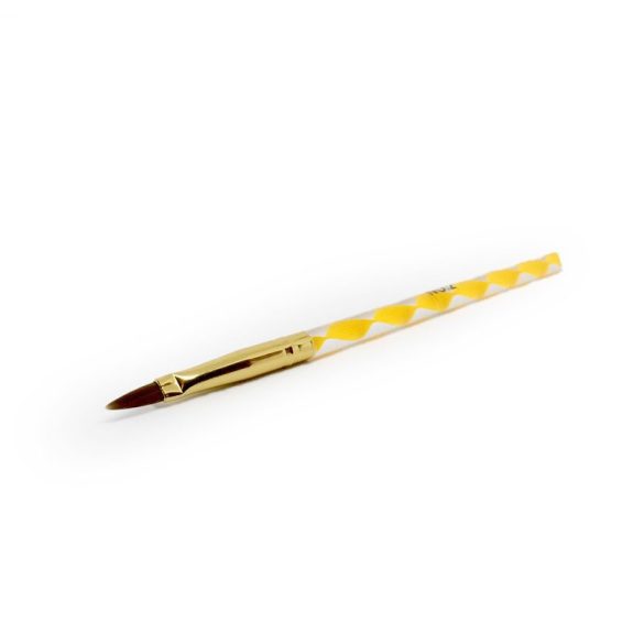 Acryl Pinsel Set - gedrehter ende mit 5 Stk