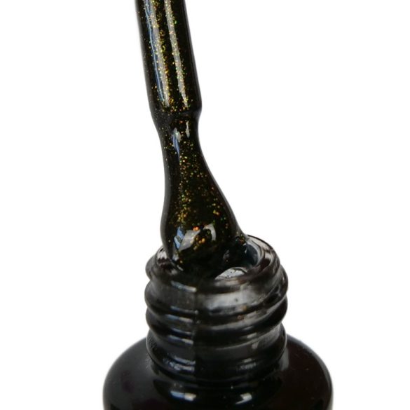 Gel Polish - Rubber Base  Black Gold  7ml