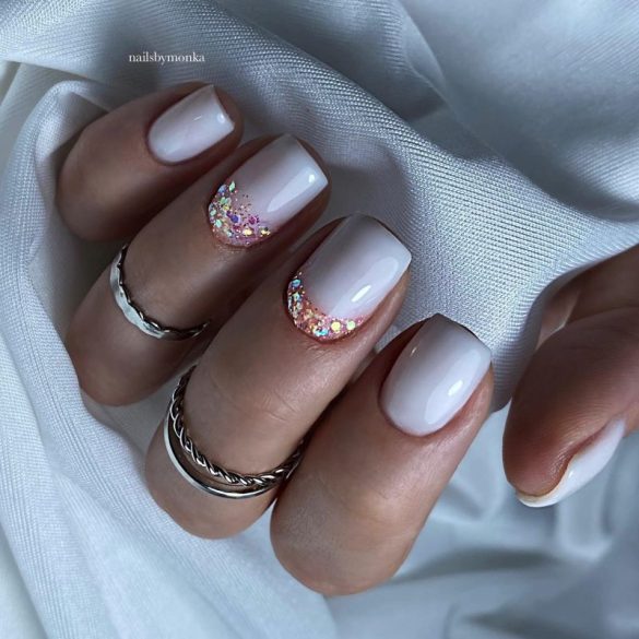 Gel Polish - Rubber Base Angel White15ml