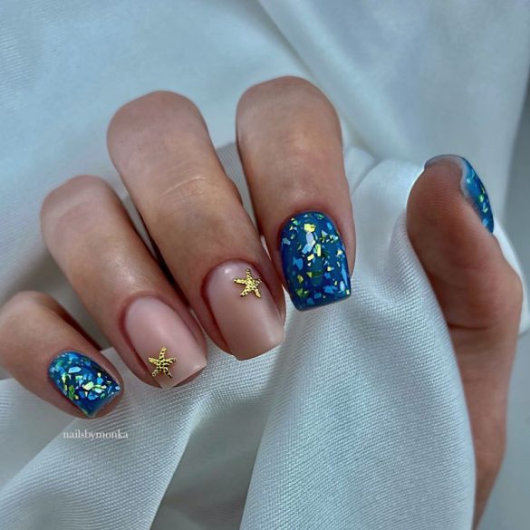 Gel Polish - DN309 Midnight Glam Blue - 7ml
