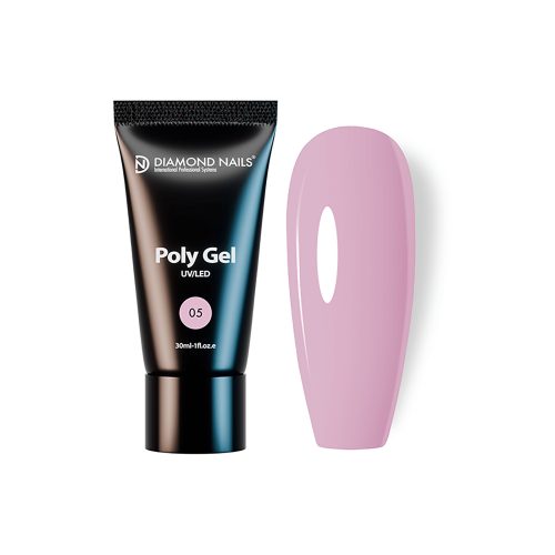 Diamond-nails PolyGel 05 - Milky Rose - 30ml HEMA- und TPO-frei
