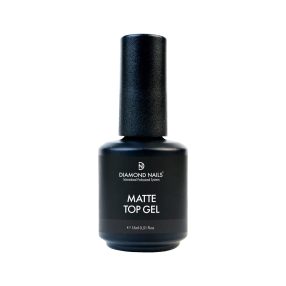 Matte Top Gel 12ml für ein samtiges, mattes Finish auf Gelnägeln und Nagellack
