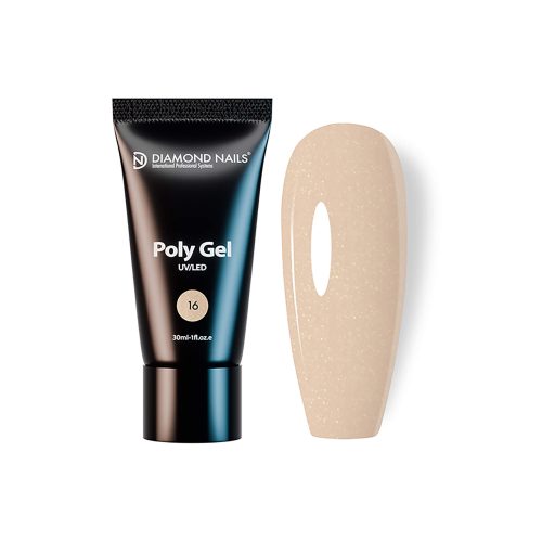 PolyGel 16 - Sandy Glow, Hellbraun - 30ml HEMA- und TPO-frei