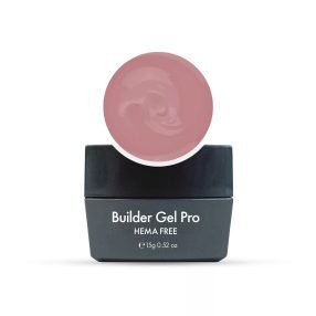 Builder Gel Pro Nude 15g für stabile Nagelmodellage mit natürlichem Nude-Farbton und glänzendem Finish