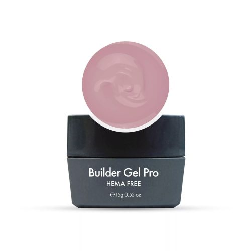 Builder Gel Pro Pale Pink 15g Aufbaugel für stabile Nagelmodellage mit zartem Rosé-Ton und glänzendem Finish