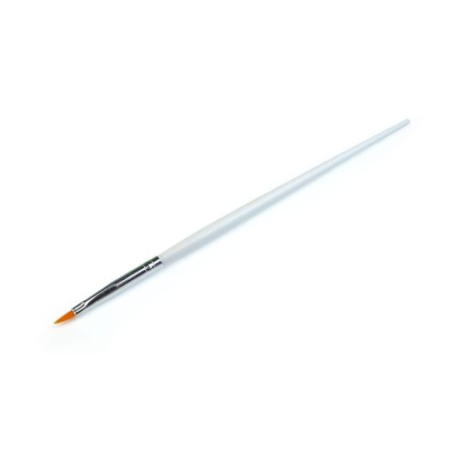 Gel Pinsel Gr.4 Katzenzunge in Weiß für präzise Gel-Arbeit - Diamond Nails