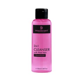 2in1 UV Gel Cleanser 100ml mit Aloe Vera Extrakt - Erdbeere