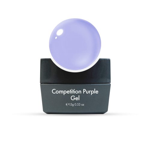 Gel Competition Purple 15g für stabile Nagelmodellage mit intensivem Lila-Farbton und glänzendem Finish