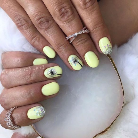 Gel Polish - DN016 Yellow Cream