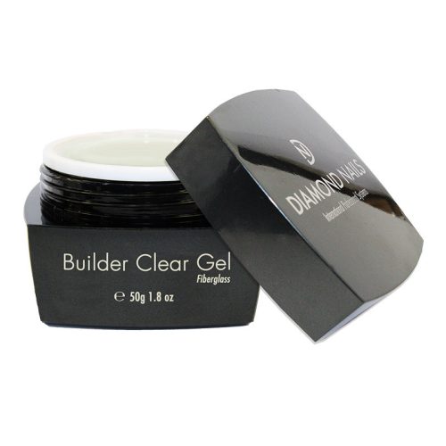 Builder Clear Fiberglass Gel 50g – HEMA-frei - Diamond Nails