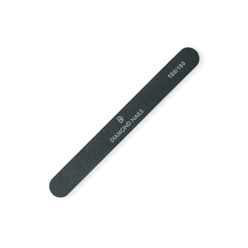 Nagelfeile gerade in Schwarz 100/180
