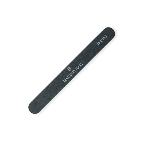 Nagelfeile gerade in Schwarz 100/180 für die vielseitige Nagelmodellage – Diamond Nails