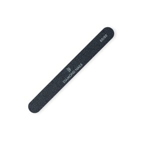 Gerade schwarze Nagelfeile 80/80 Diamond Nails