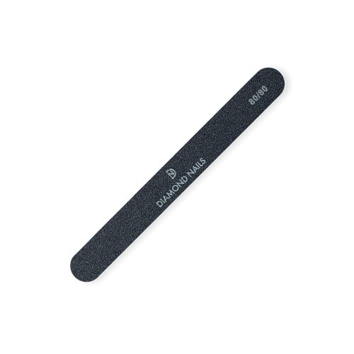 Nagelfeile gerade in Schwarz 80/80