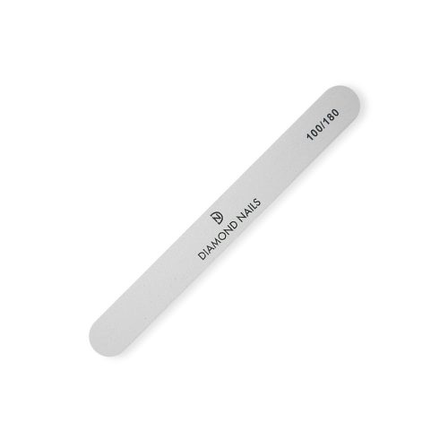 Nagelfeile gerade in Weiss 100/180