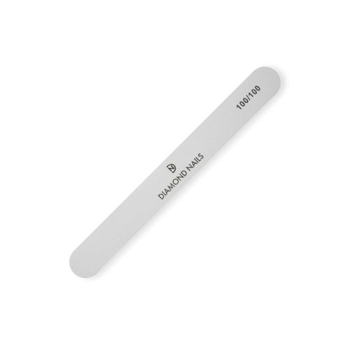 Nagelfeile gerade in Weiß 100/100 für präzise Nagelmodellage – Diamond Nails
