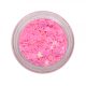 Nail Art Hologramm Blüten in Rosa