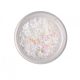 Nail Art Hologramm Blüten in Weiss