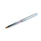 Professionelle Acryl Pinsel Gr.4 in Lila für präzise Modellage - Diamond Nails
