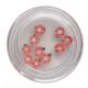 3D Acryl Blumen in Rot 