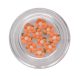 3D Acryl Blumen in Orange