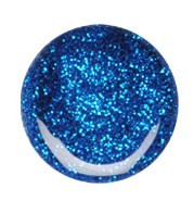 Glitter Gel in Blau 074