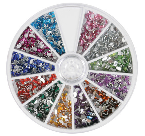 Strass-Display Ying Yang