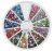 Strass-Display Ying Yang