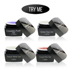 Künstliche Nagelgelpackung  Gel- 4 teiliges Aufbaugel Set (je 5g) Diamond Nails Künstliche Nagelgelpackung  Gel- 4 teiliges Aufbaugel Set (je 5g) Diamond Nails