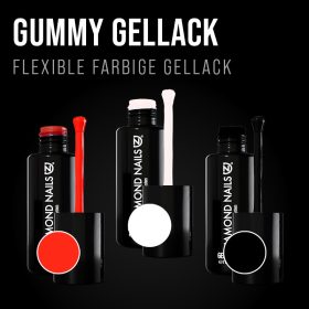 Gummy Gellack - Flexible farbige Gellack
