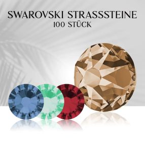Swarovski Strasssteine 100 Stück