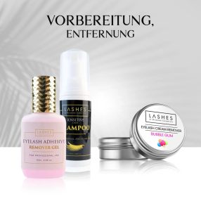 Vorbereitung, Entfernung