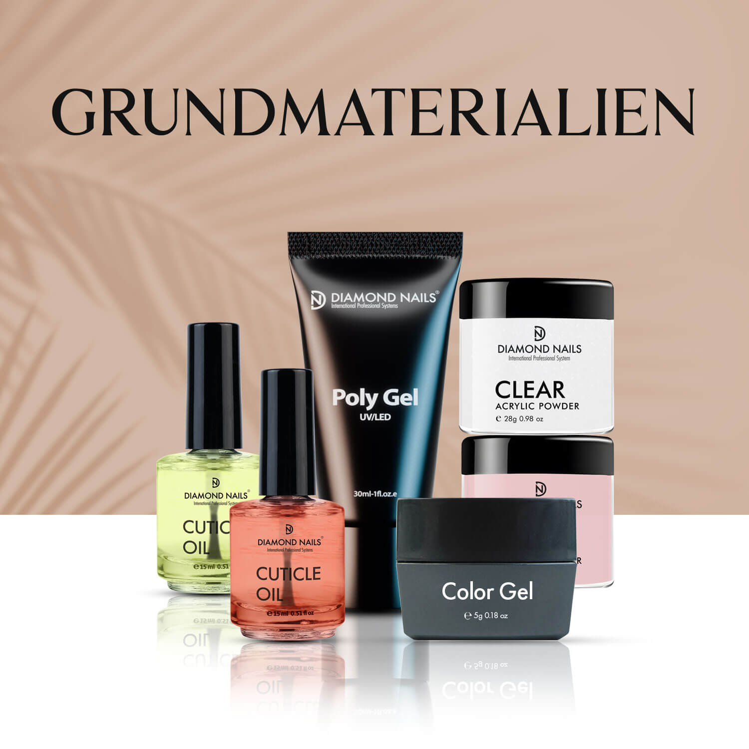 Essenzielle Materialien für Nägel